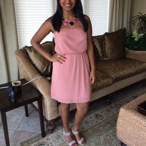 Strapless Blush Dress